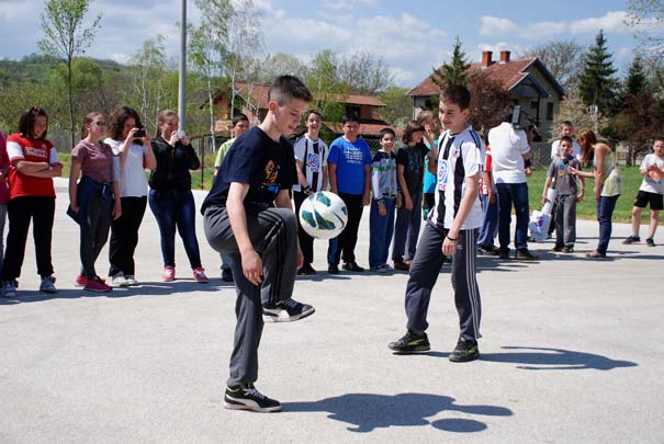 Filip Jeremić, pobednik sedmog razreda