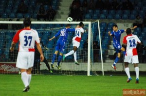 Oumaru postiže jedini gol na utakmici za Vojvodinu