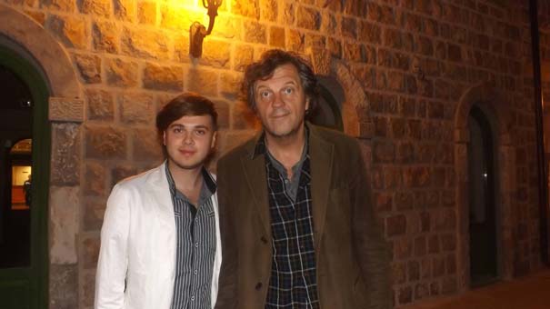 Od legendi se uči: Bojan Miloradović sa Emirom Kusturicom