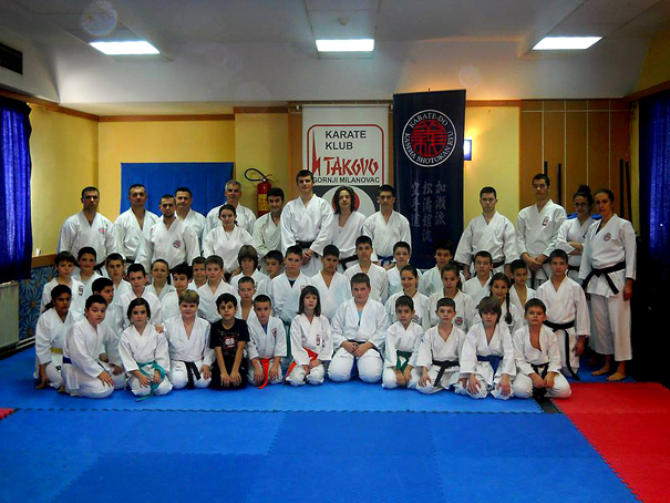 Učesnici karate kampa "Rudnik 2014."