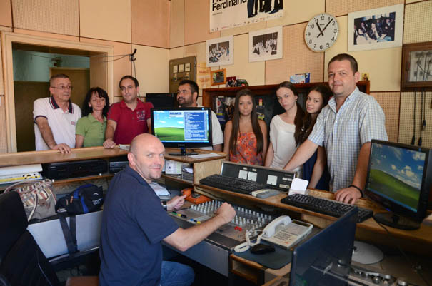 Sa ekipom Radio Jagodine