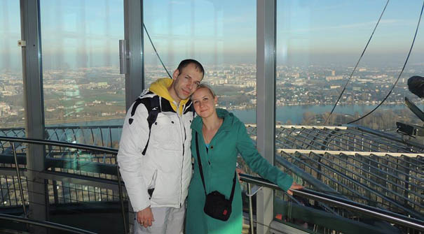 Aleksandar Nedeljkovic sa suprugom