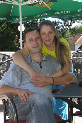 Svetlana i Boban na jednom od odmora