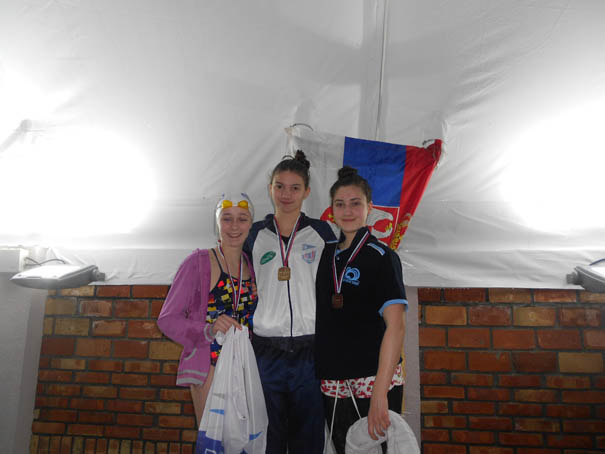 Dve medalje za Teodoru Cvetković (desno) u konkurenciji omladinki