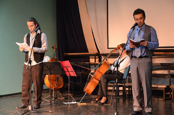 Valjano osmišljen program: deo učesnika na sceni  