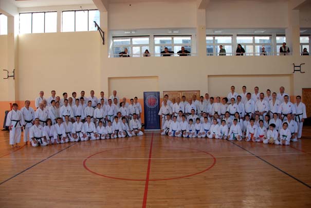 Učesnici 9, seminara Šotokan Akademije Srbije u Jagodini