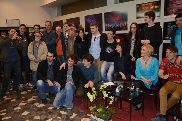 Slavlje nakon proglašenja odluke žirija: "Gospodja ministarka" najbolja predstava