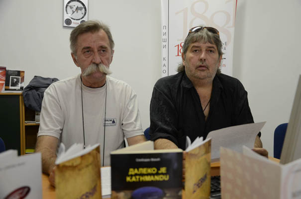 U istom danu objavili knjige: Slobodan Žikić i Bajo Džaković
