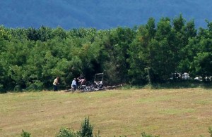 Mesto u Ratkoviću gde je izgreo auto sa žrtvama