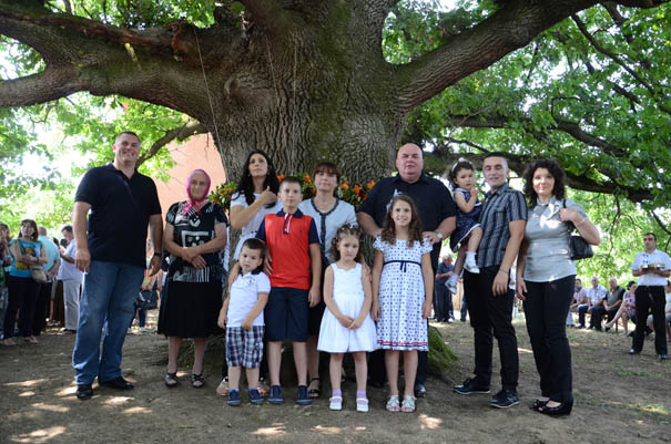 Porodica Marković ovogodišnji kolačar u Končarevu