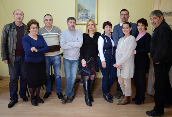 Sadašnja redakcija "Novog puta"