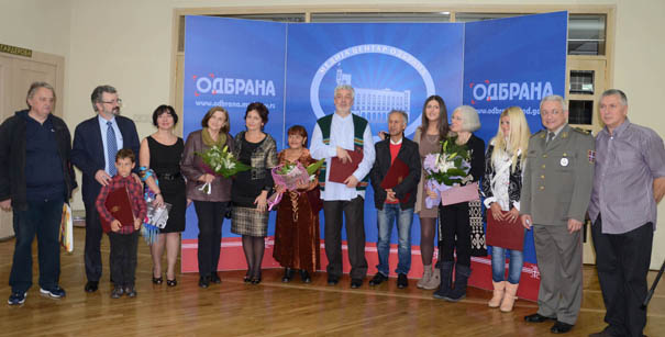 Nagrađeni u Velikoj galeriji Doma Vojske Srbije u Beogradu