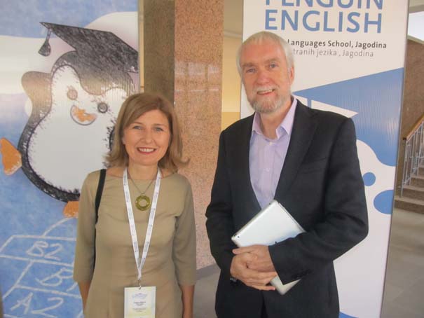 Ugledni gosti na seminaru: Danijela Veljković sa Tonijem O Brajanom