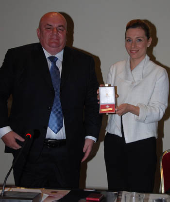 Učenje italijanskog jezika mora da bude obaveza: Dragan Marković Palma i Ana Hrustanović, ambasadorka Srbije u Italiji