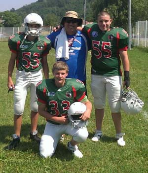 Kadeti Kelta na NFL kampu 2013.