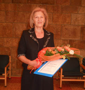 Priznanje u pravim rukama: Verica Darujević