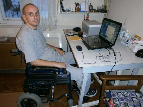 Živa nada za kvadriplegičare: Saša Pavlović iz Lapova