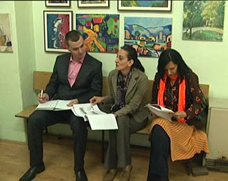 Jagodinski novinari zainteresovani za recnik u oblasti invalidnosti: detalj sa radionice