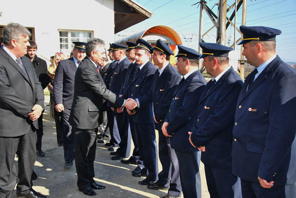 Direktora „Železnica Srbije" srdačno dočekali