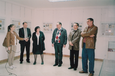 Detalj sa otvaranja izložbe u Despotovcu