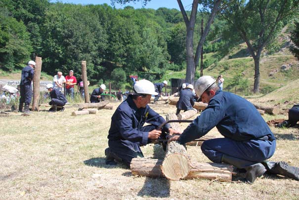 Rudari se takmiče u postavljanju podgrada