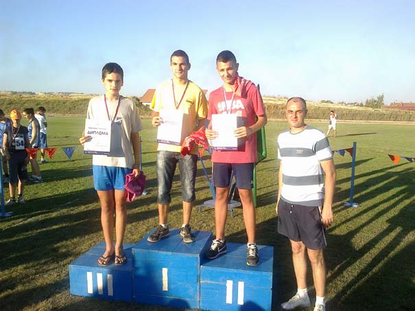 Veljko na pobedničkom postolju