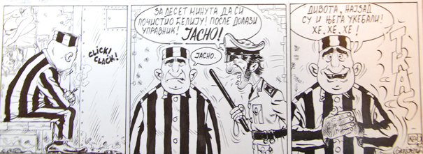 Zatvor inspiracija za strip