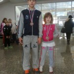 Staša i Pavle sa medaljama za 