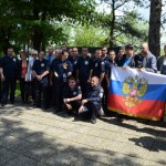 Polozeni venci sovjetskim i srpskim vojnicima stradalim u II svetskom ratu