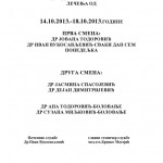 Raspored rada lekara u Domu zdravlja